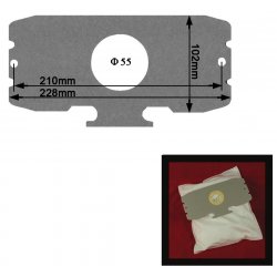 Dimenzije kartona za stari Iskra 6006 usisavač